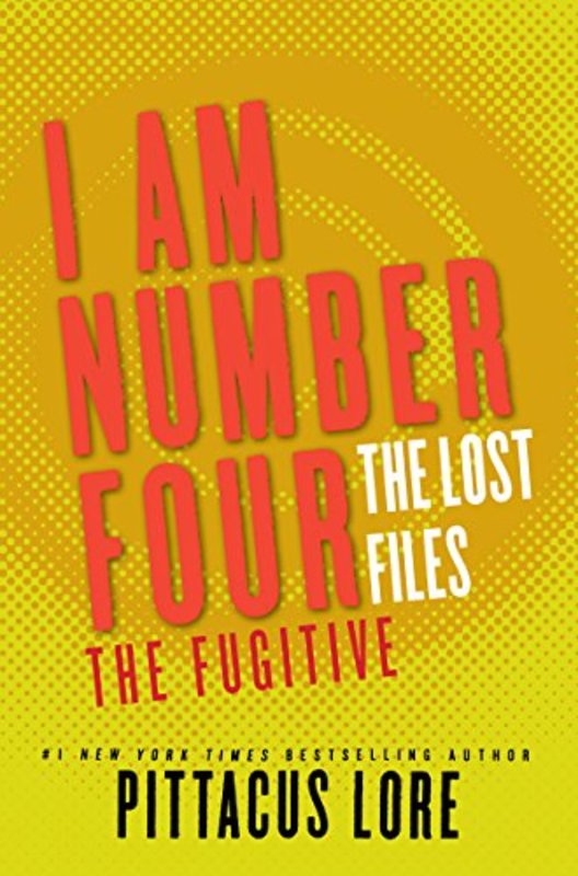 Book cover for "The Fugitive" by Pittacus Lore