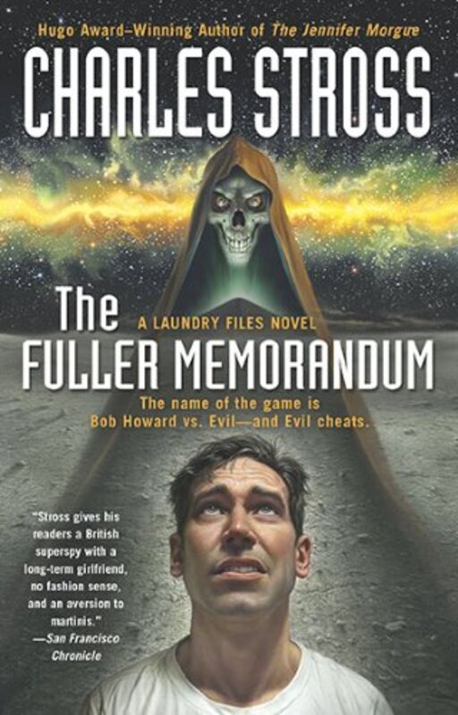 Book cover for "The Fuller Memorandum" by Charlie Stross