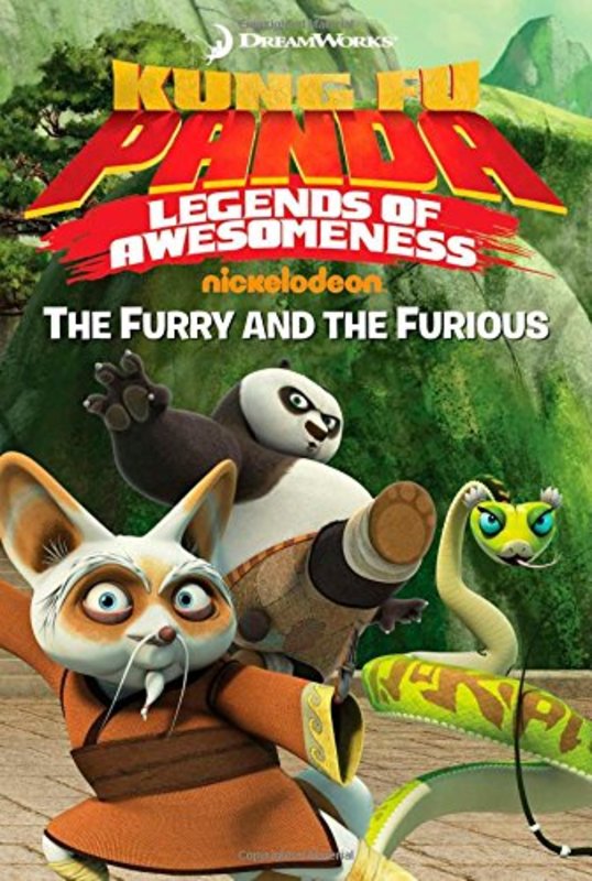 Book cover for "The Furry and the Furious" by Tracey West