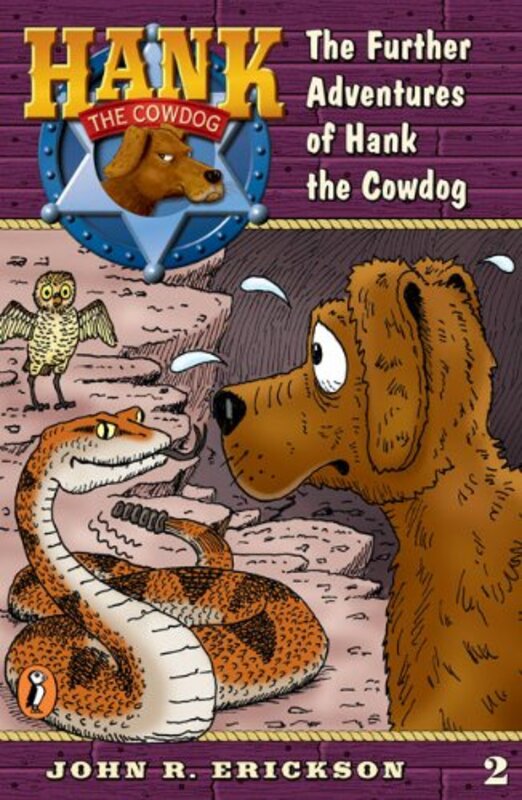 Book cover for "The Further Adventures of Hank the Cowdog" by John R Erickson