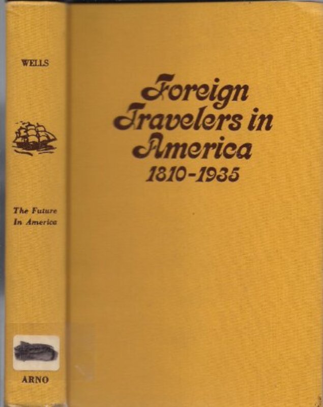 Book cover for "The Future in America" by HG Wells