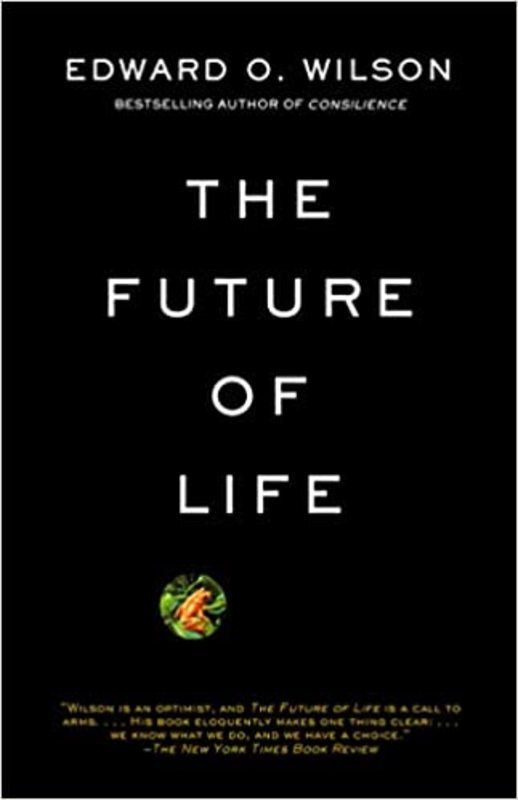 Book cover for "The Future of Life" by Edward O. Wilson