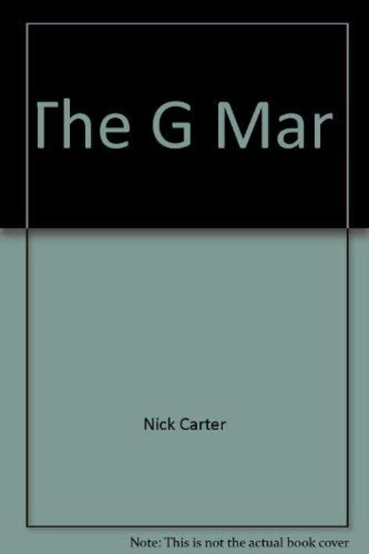 Book cover for "The G Man" by Nick Carter