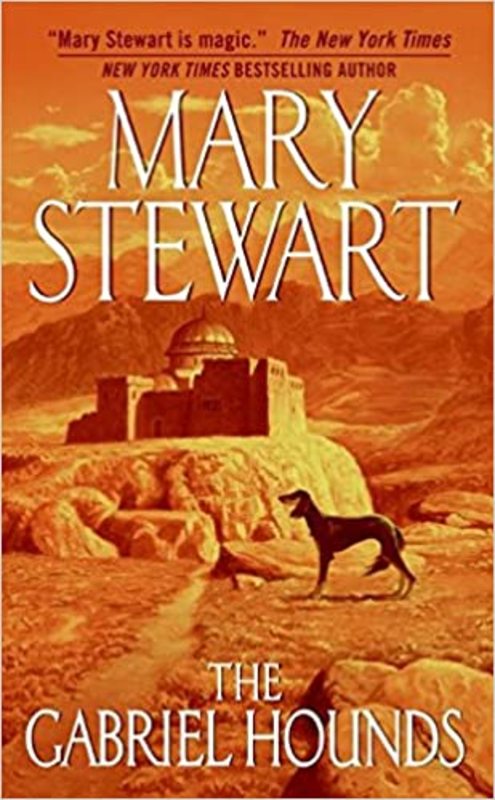 Book cover for "The Gabriel Hounds" by Mary Stewart