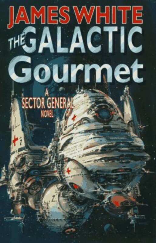 Book cover for "The Galactic Gourmet" by James White