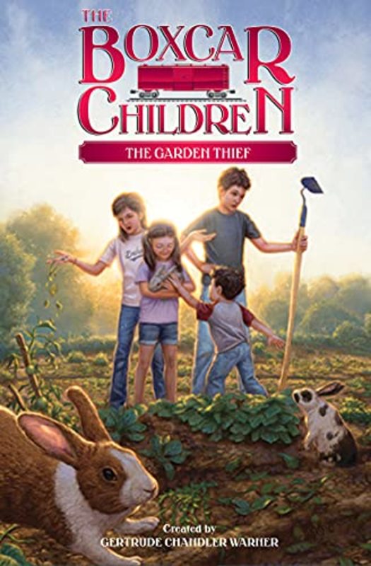 Book cover for "The Garden Thief" by Gertrude Chandler Warner