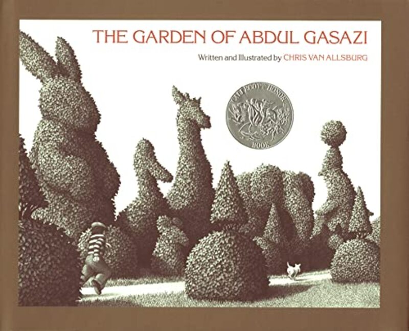 Book cover for "The Garden of Abdul Gasazi" by Chris Van Allsburg
