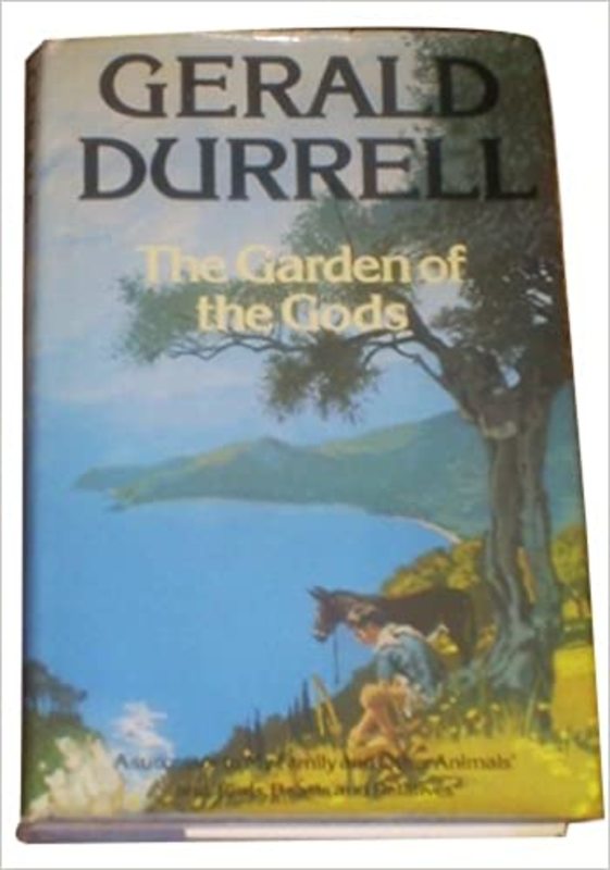Book cover for "The Garden of the Gods" by Gerald Durrell