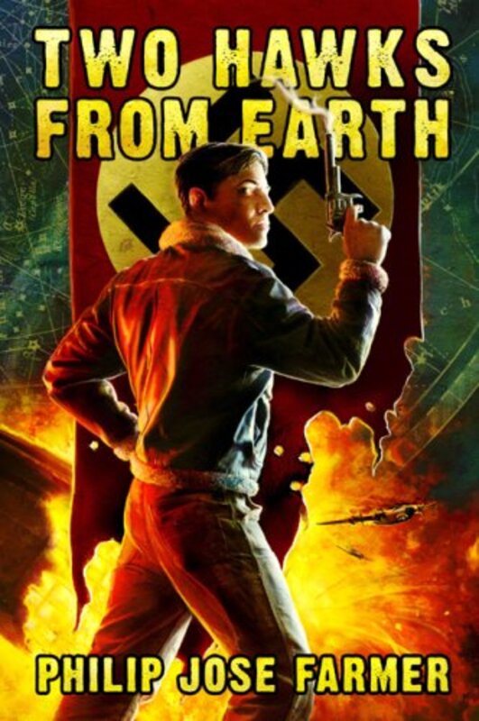 Book cover for "The Gate of Time / Two Hawks from Earth" by Philip Jose Farmer