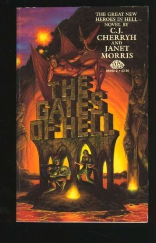 Book cover for "The Gates of Hell" by CJ Cherryh