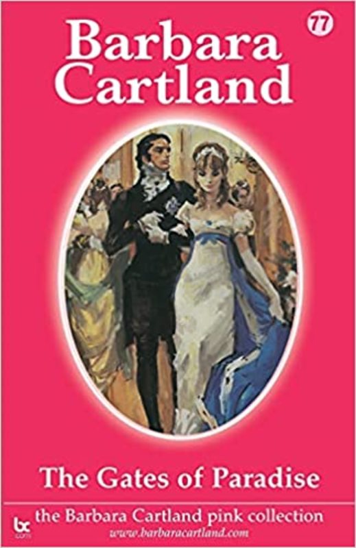 Book cover for "The Gates of Paradise" by Barbara Cartland