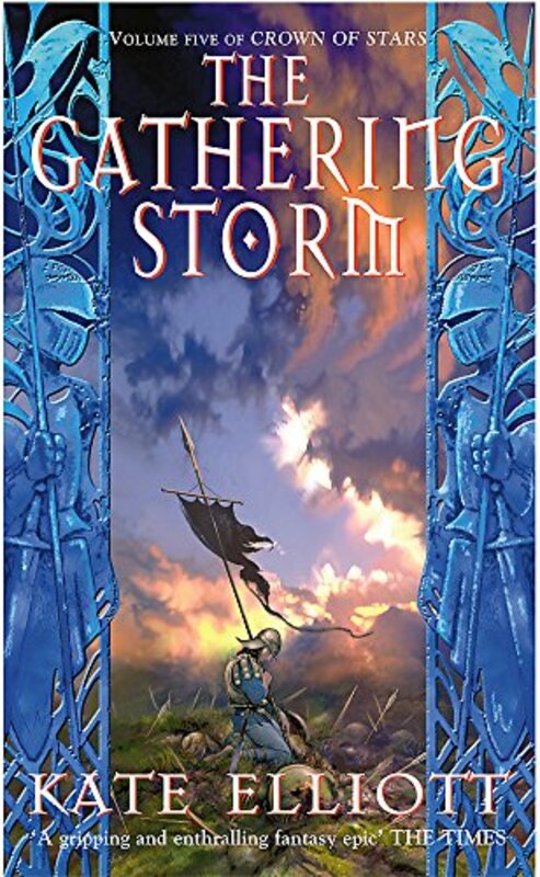 Book cover for "The Gathering Storm" by Kate Elliott
