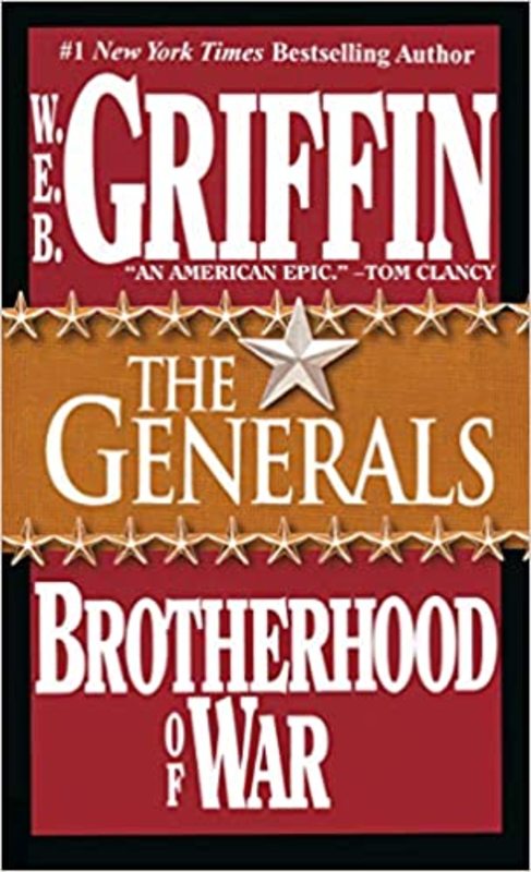 Book cover for "The Generals" by W.E.B. Griffin