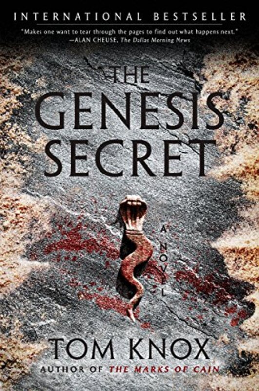 Book cover for "The Genesis Secret" by Tom Knox