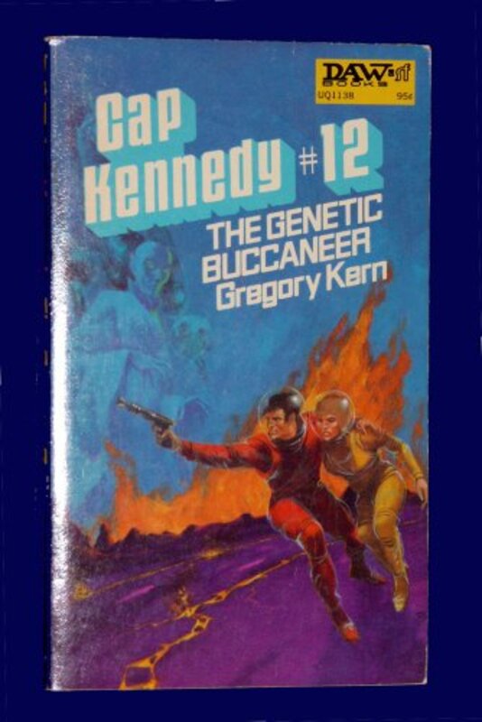 Book cover for "The Genetic Buccaneer" by EC Tubb
