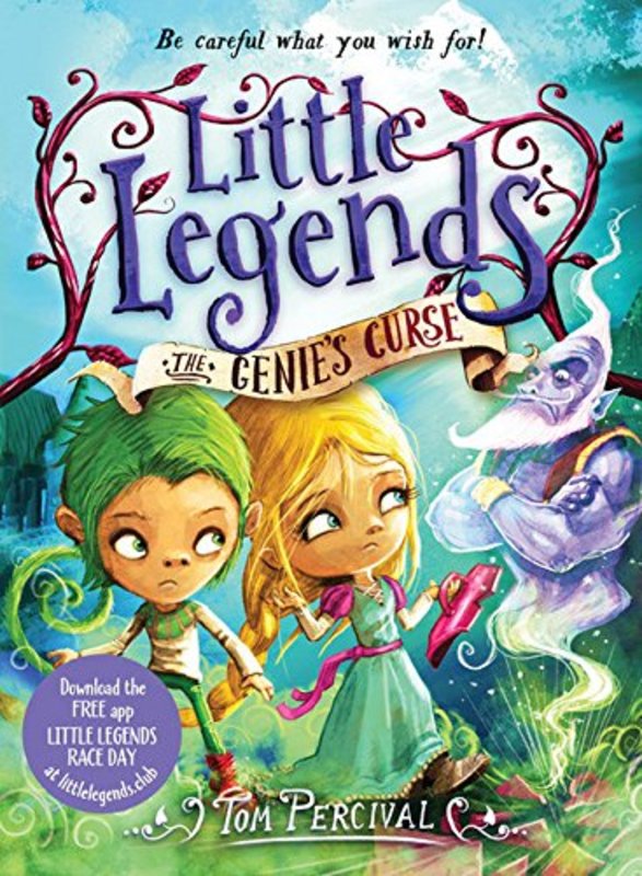 Book cover for "The Genie's Curse" by Tom Percival