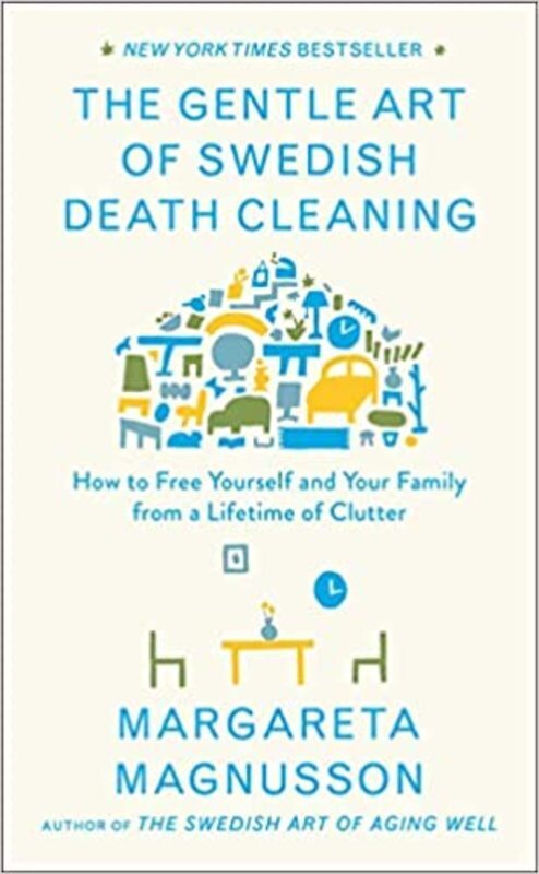 Book cover for "The Gentle Art of Swedish Death Cleaning" by Margareta Magnusson