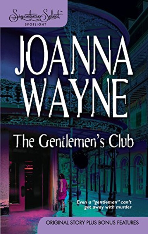 Book cover for "The Gentleman's Club" by Joanna Wayne