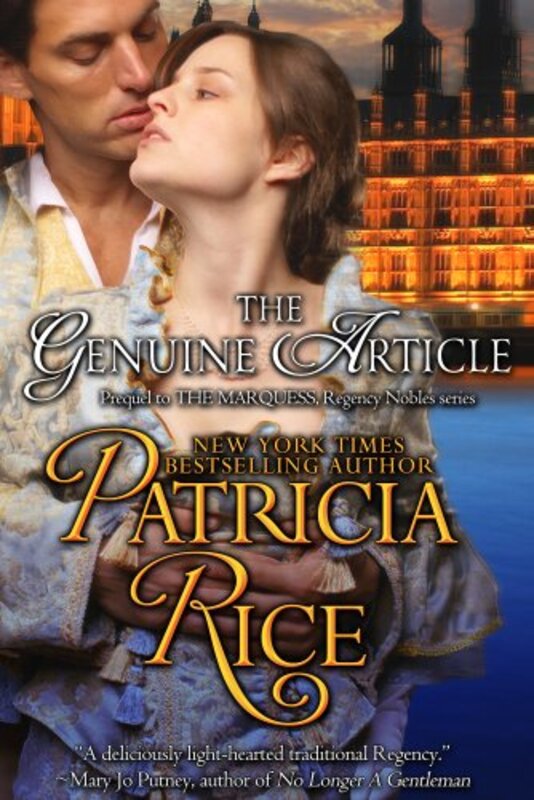 Book cover for "The Genuine Article" by Patricia Rice