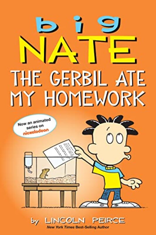 Book cover for "The Gerbil Ate My Homework" by Lincoln Peirce