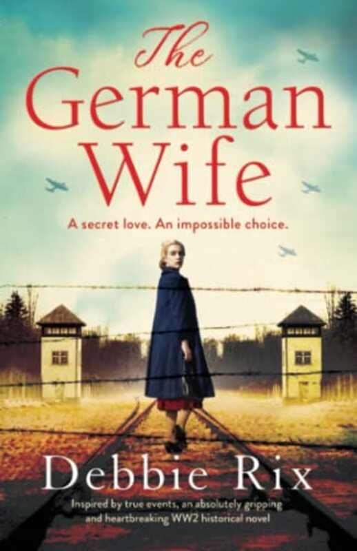Book cover for "The German Wife" by Debbie Rix