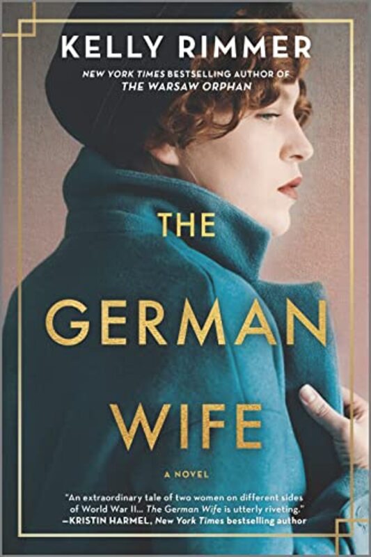 Book cover for "The German Wife" by Kelly Rimmer