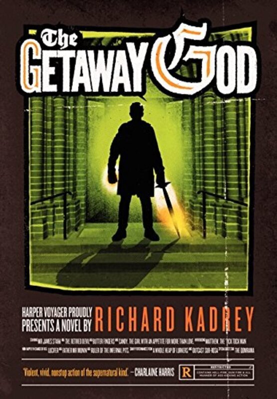Book cover for "The Getaway God" by Richard Kadrey