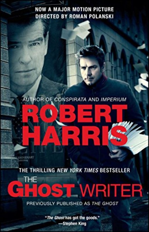 Book cover for "The Ghost" by Robert Harris