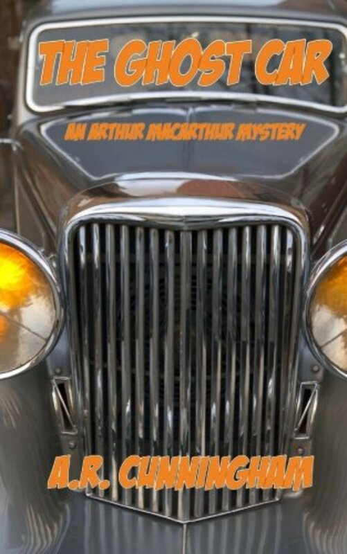 Book cover for "The Ghost Car" by Andrew Cunningham