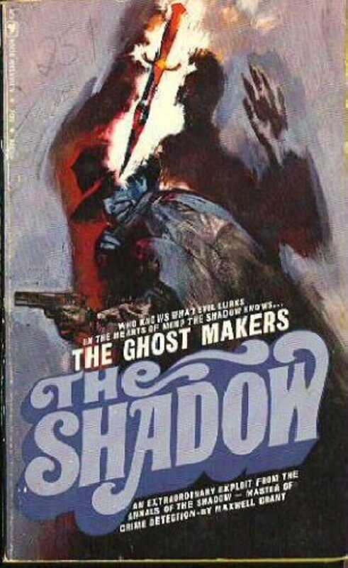 Book cover for "The Ghost Makers" by Maxwell Grant