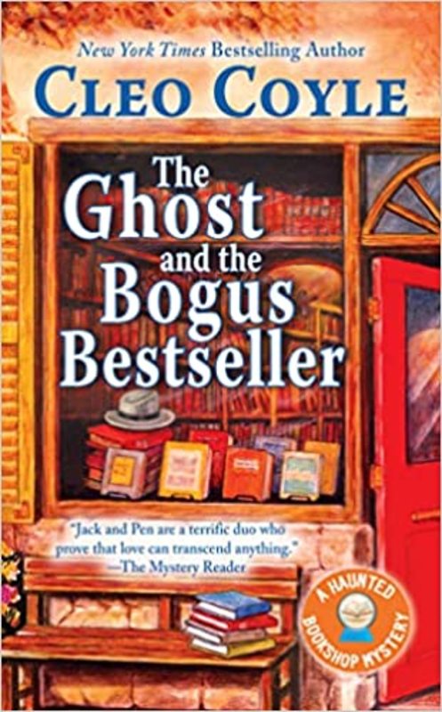 Book cover for "The Ghost and the Bogus Bestseller" by Marc Cerasini