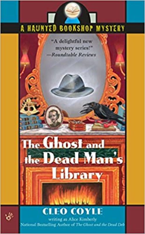 Book cover for "The Ghost and the Dead Man's Library" by Marc Cerasini