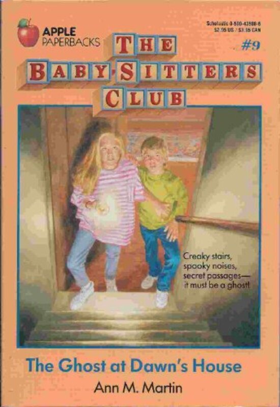 Book cover for "The Ghost at Dawn's House" by Ann M Martin