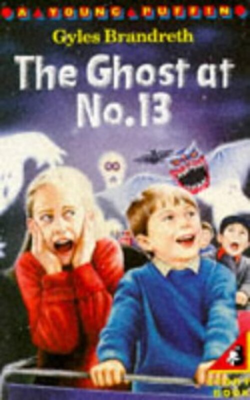Book cover for "The Ghost at No.13" by Gyles Brandreth