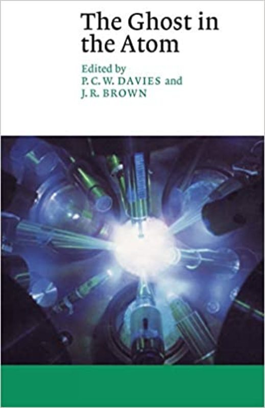 Book cover for "The Ghost in the Atom" by P. C. W. Davies