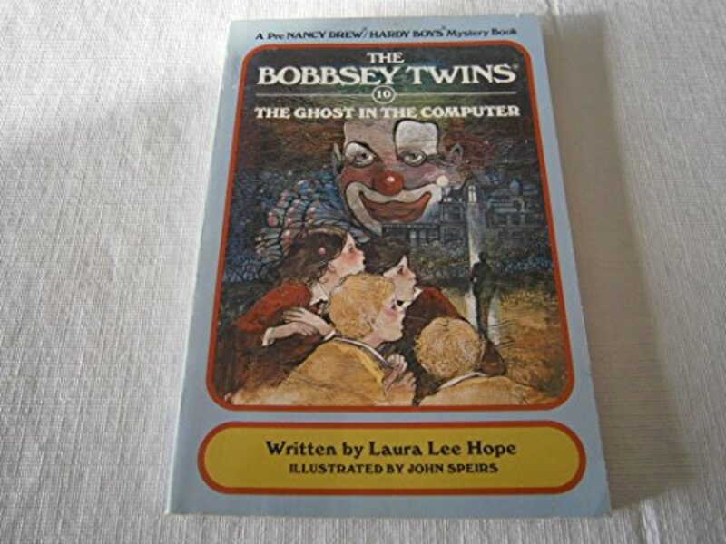 Book cover for "The Ghost in the Computer" by Laura Lee Hope