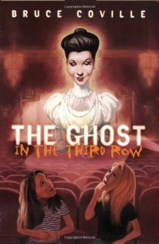 Book cover for "The Ghost in the Third Row" by Bruce Coville