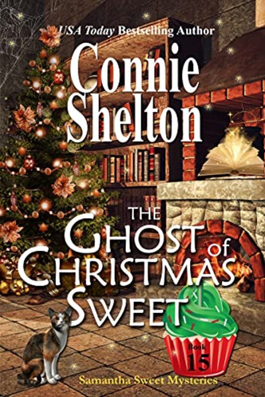 Book cover for "The Ghost of Christmas Sweet" by Connie Shelton