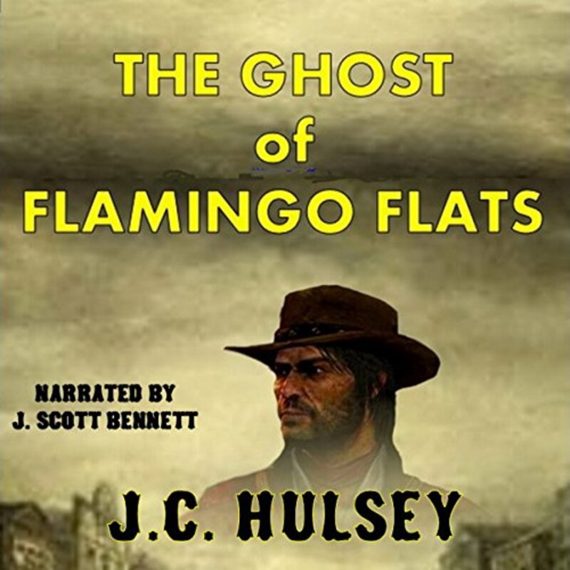 Book cover for "The Ghost of Flamingo Flats" by JC Hulsey