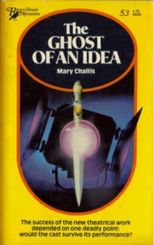 Book cover for "The Ghost of an Idea" by Sara Woods