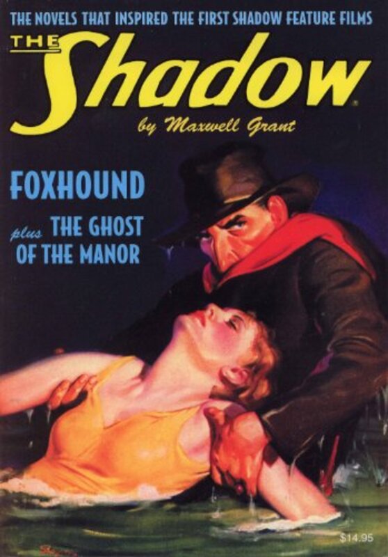 Book cover for "The Ghost of the Manor" by Maxwell Grant