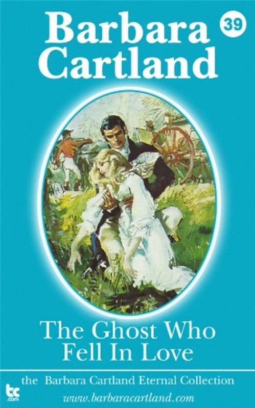Book cover for "The Ghost who fell in Love" by Barbara Cartland