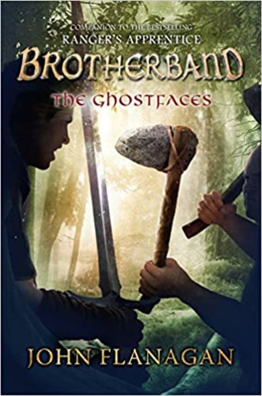 Book cover for "The Ghostfaces" by John Flanagan
