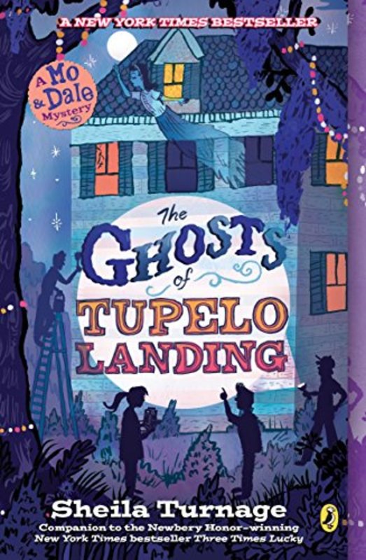 Book cover for "The Ghosts of Tupelo Landing" by Sheila Turnage