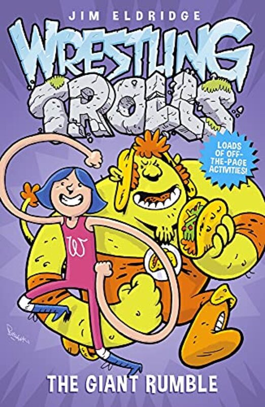 Book cover for "The Giant Rumble" by Jim Eldridge