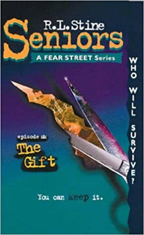 Book cover for "The Gift" by R.L. Stine