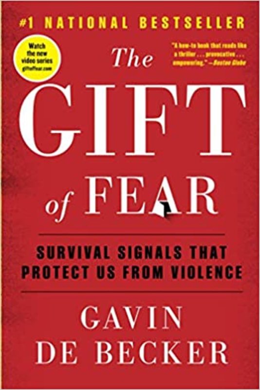 Book cover for "The Gift of Fear" by Gavin de Becker