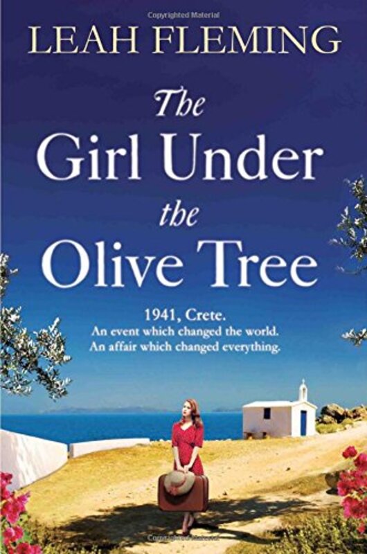 Book cover for "The Girl Under the Olive Tree" by Leah Fleming