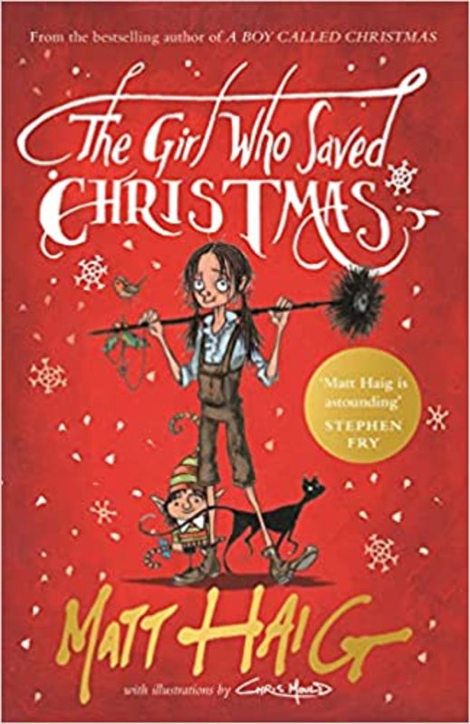Book cover for "The Girl Who Saved Christmas"