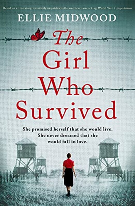 Book cover for "The Girl Who Survived" by Ellie Midwood